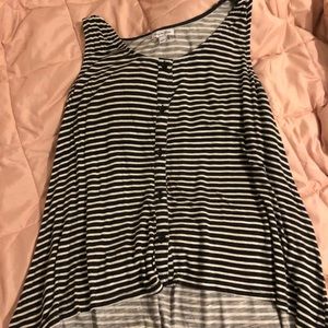 striped tank top